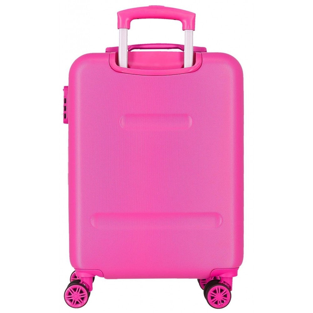 Cabin suitcase Pepe Jeans Rigid moon 55 cm fuchsia