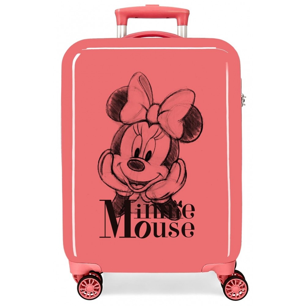 Cabinekoffer Rigide minnie in liefde 55 cm