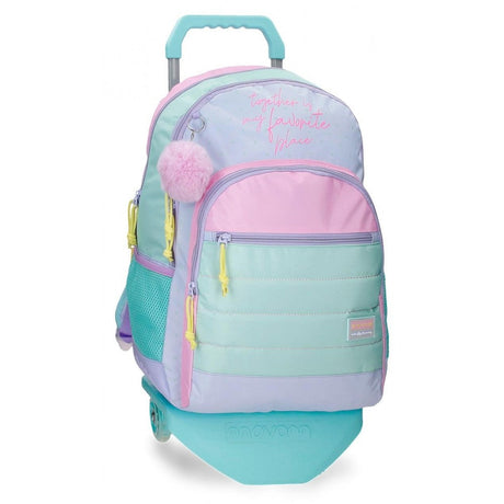 Movom My Favourite Place School Backpack Two compartments with car