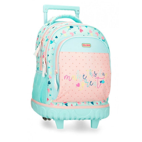 Compact Roll Road Queen Of Hearts Backpack