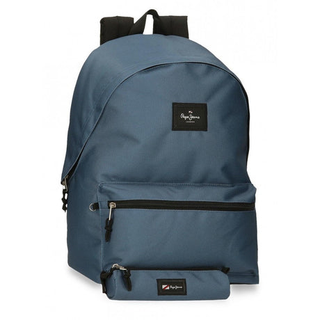 Backpack Pepe Jeans ARIS + Blue Denim Case