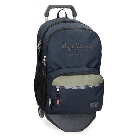 Plecak Pepe Jeans Cromwell dwa przedziały 45 cm z samochodem