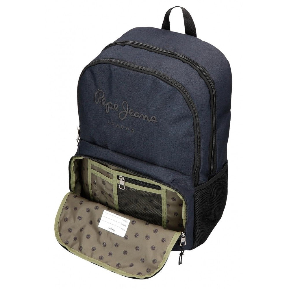 Plecak Pepe Jeans Cromwell dwa przedziały 45 cm z samochodem