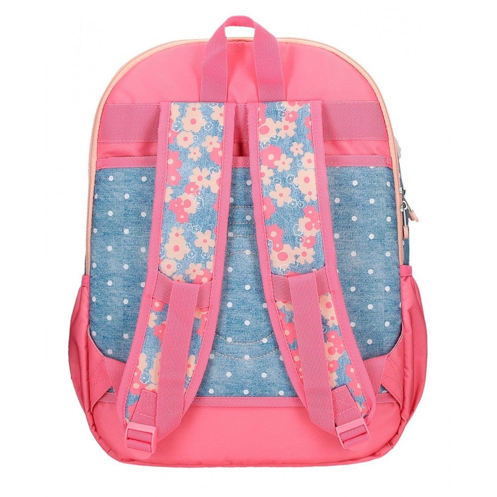 Little Dreams Top Computer Portor Backpack Dwa przedziały