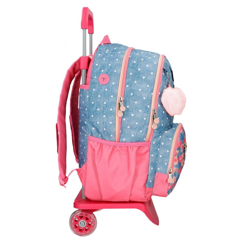 Backpack Little Dreams Double compartment with car