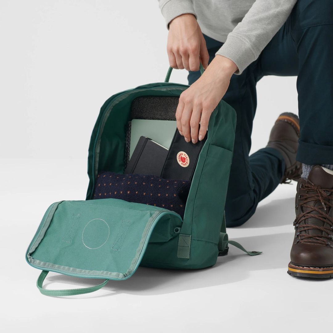 Sac à dos classique Känken de Fjallraven Black