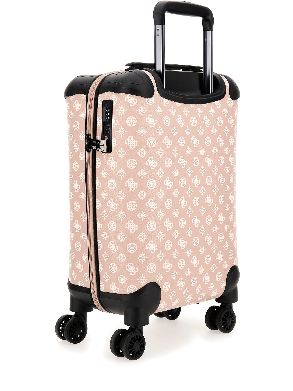 GUESS Wilder Cabin Trolley met 4G Logo en Peony Brown 1