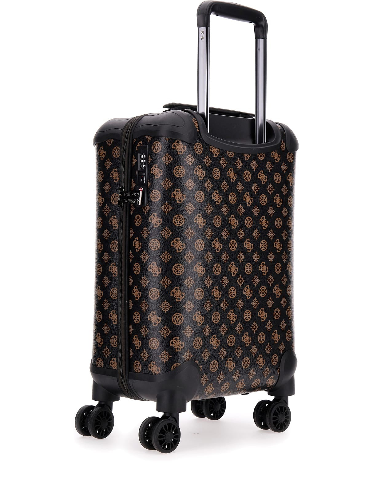 GUESS Wilder Cabin Trolley met 4G Logo en Peony Brown 1