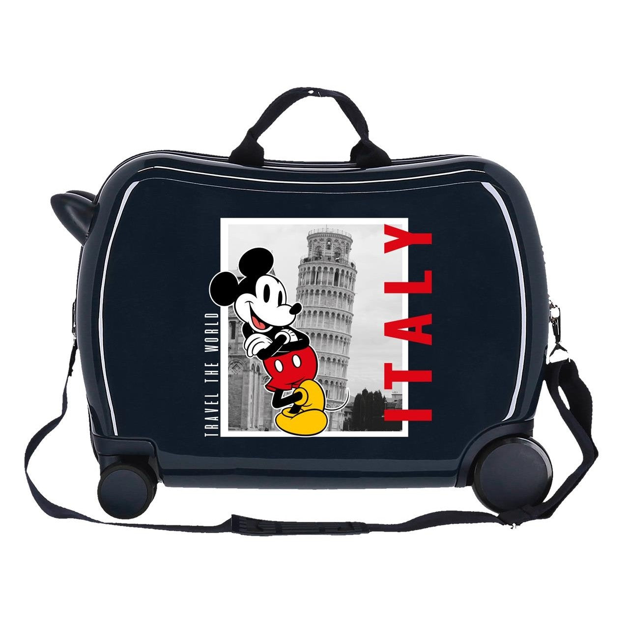 Mickey Italy children's suitcase 2 multidirectional wheels