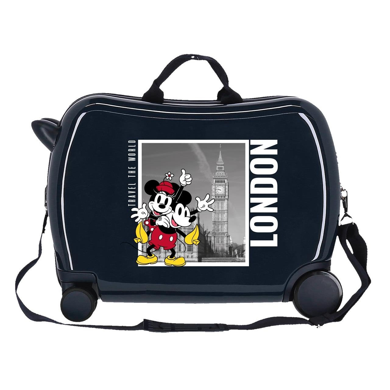 Mickey en Minnie London Child Maleta 2 multidirectionele wielen