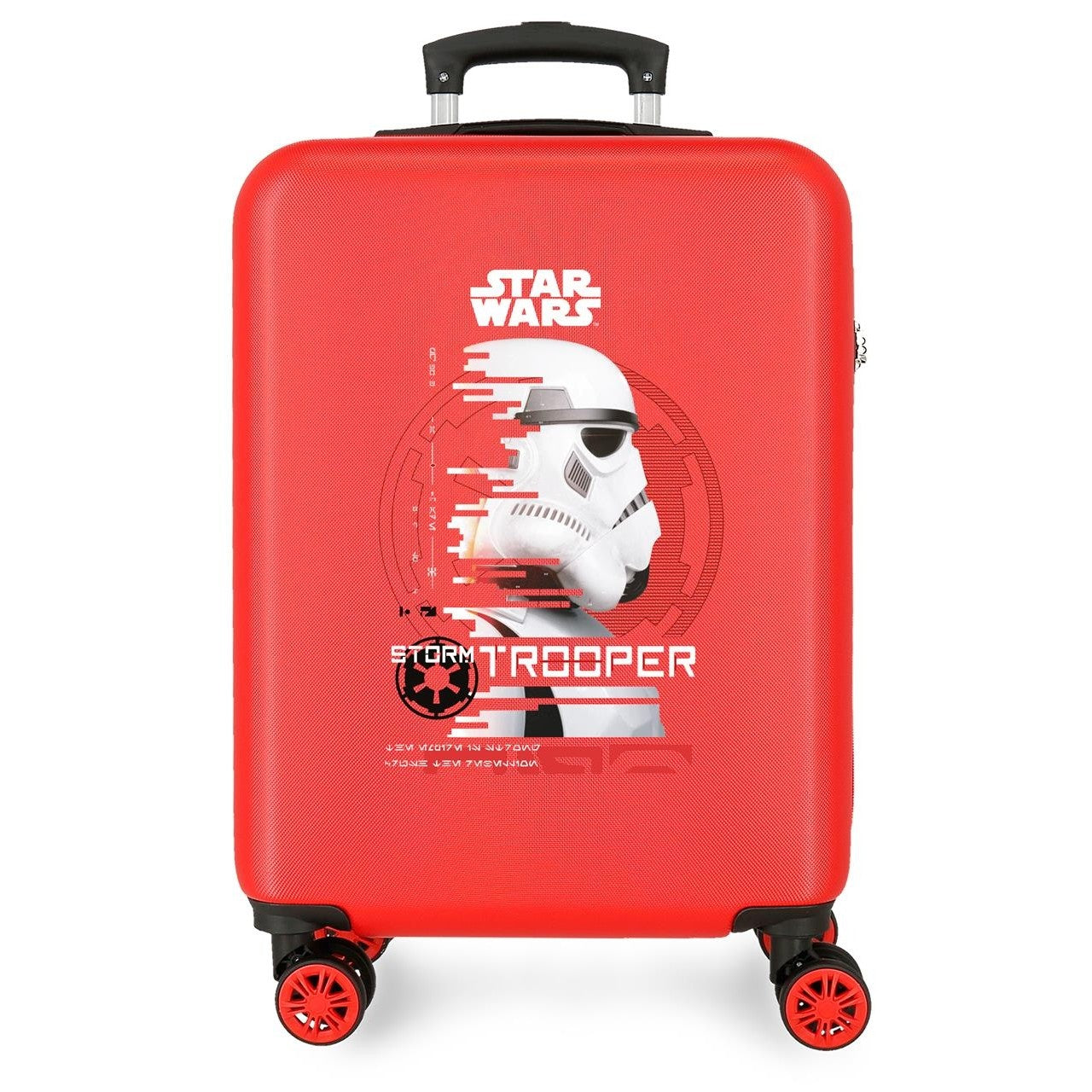 Cabin suitcase Rigid Star Wars Tooper 55 cm red