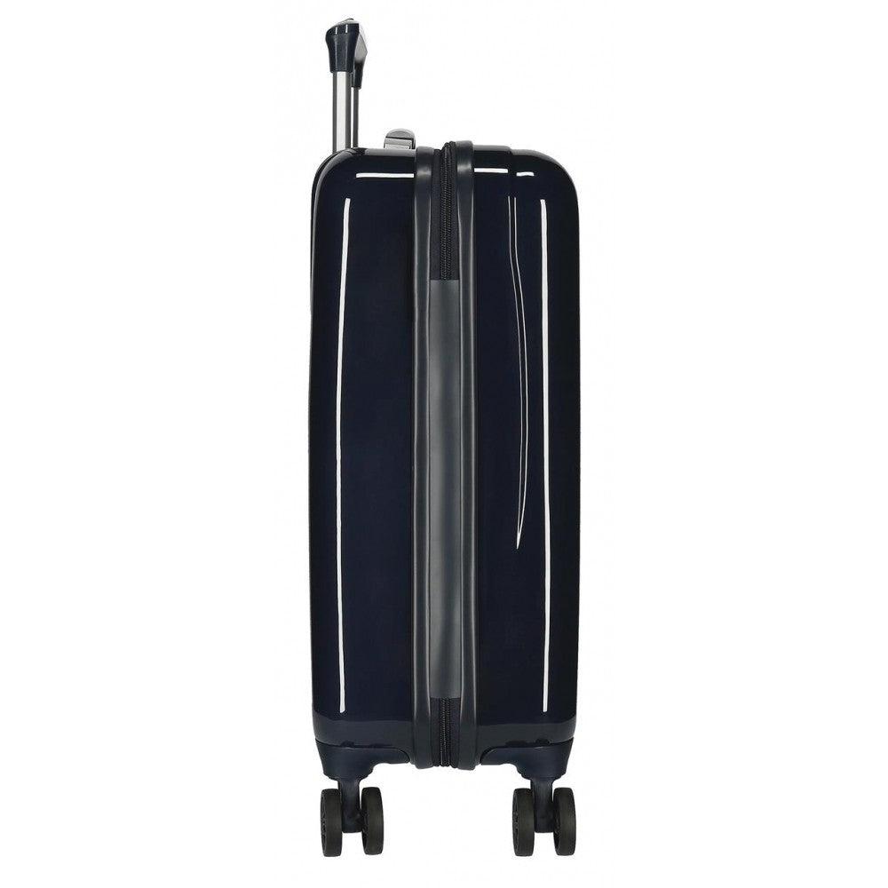 Cabin suitcase Rigid Stitch Face Down 55 cm marine