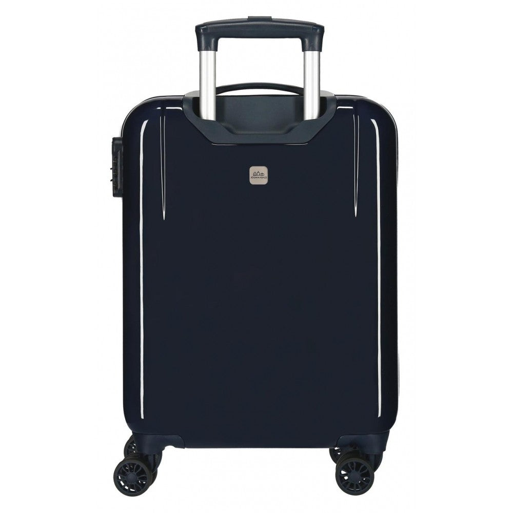 Cabin suitcase Rigid Stitch Face Down 55 cm marine