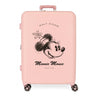 Maleta mediana rígida Disney MINNIE YOU ARE MAGIC 70cm Nude