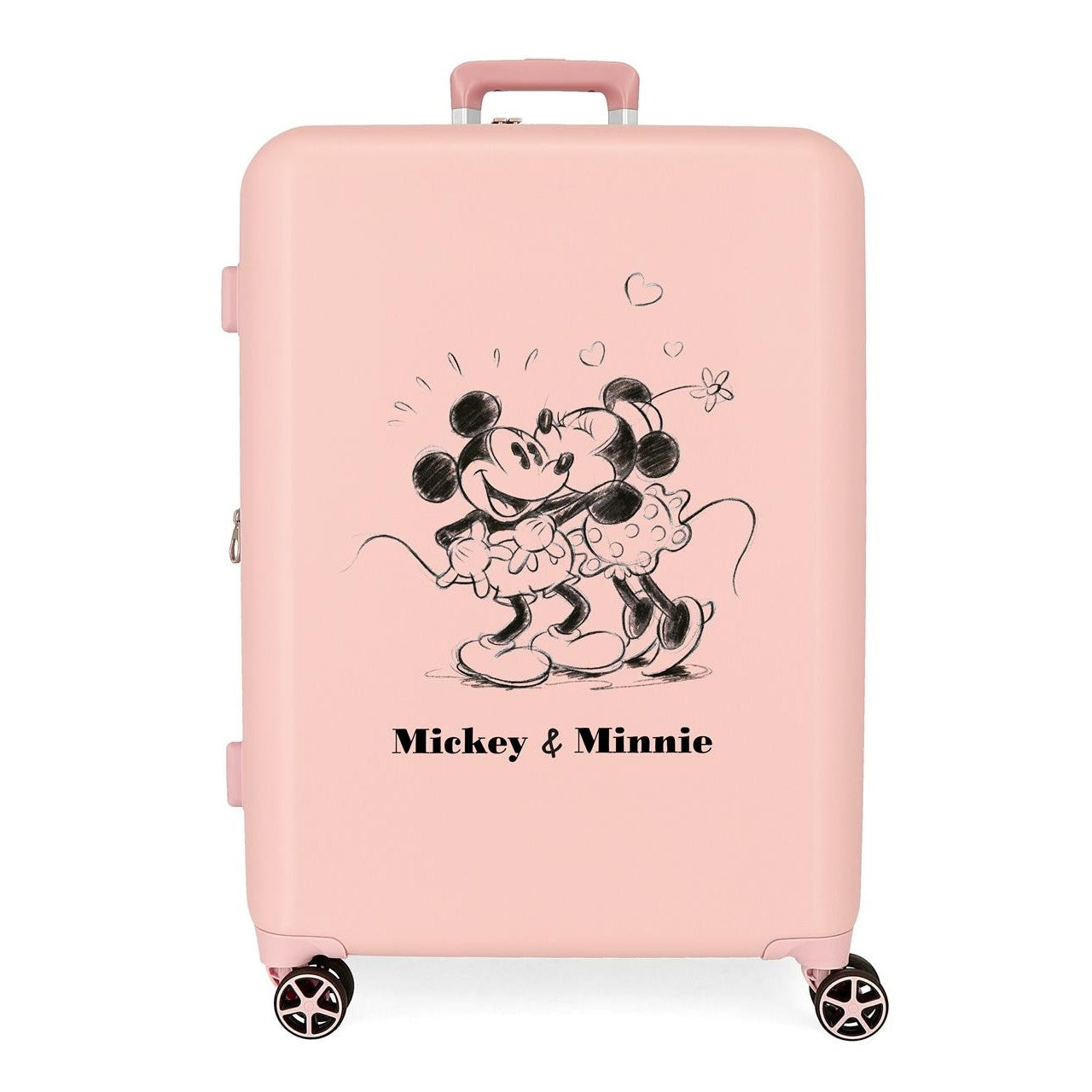 Starre Mediankoffer DISNEY Mickey & Minnie Küsse 70 cm