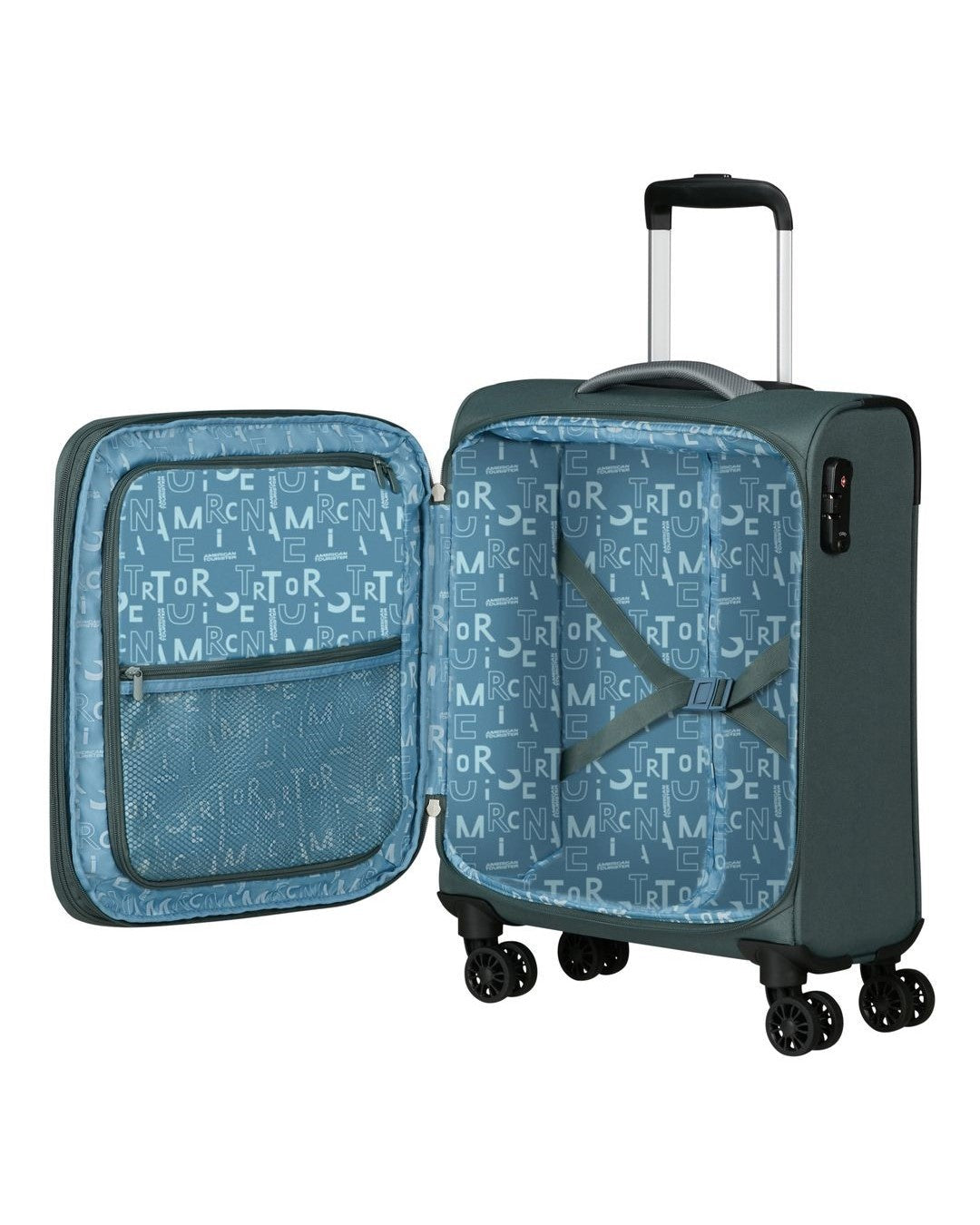 AMERICAN TOURISTER Booths de 55 cm à gauche - valise souple durée