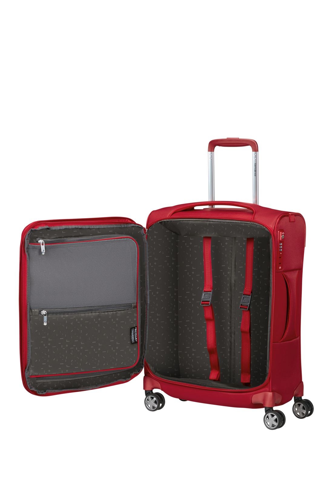 SAMSONITE Set Maleta D´lite Extensible 55cm + sac à dos 15,6 "Zalia 3.0