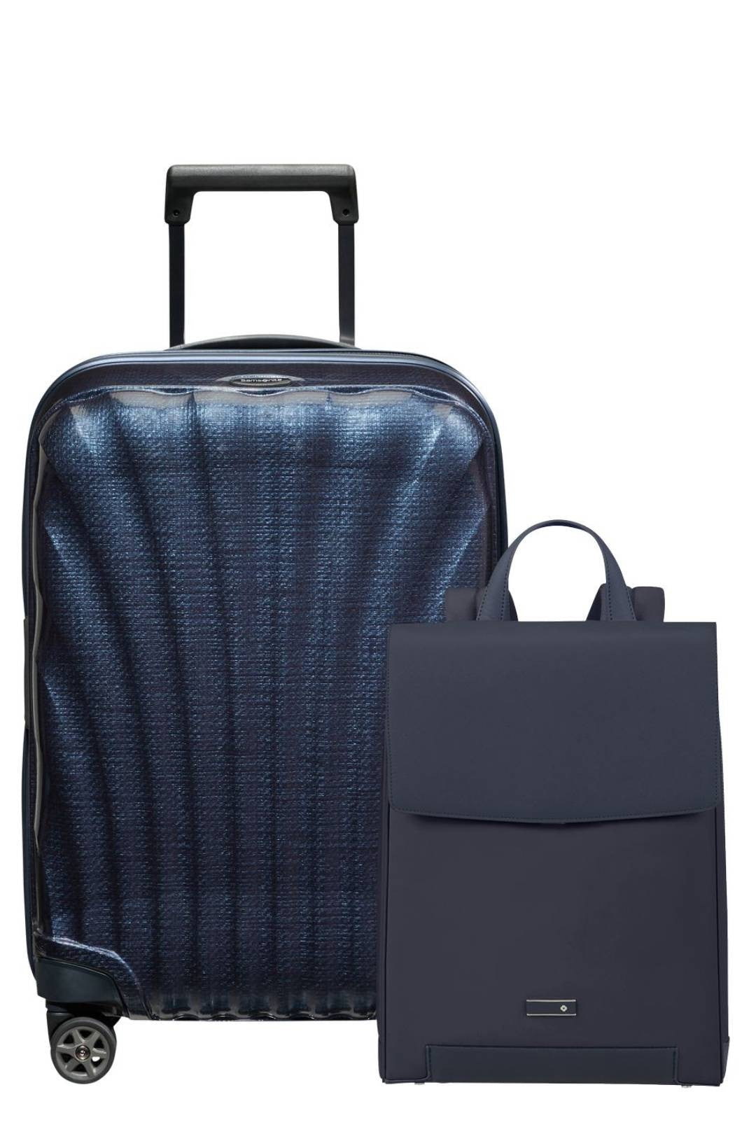 SAMSONITE Régler Maleta C-Lite extensible 55 cm + sac à dos 14 "Zalia 3.0