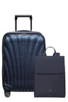 SAMSONITE Régler Maleta C-Lite extensible 55 cm + sac à dos 14 "Zalia 3.0