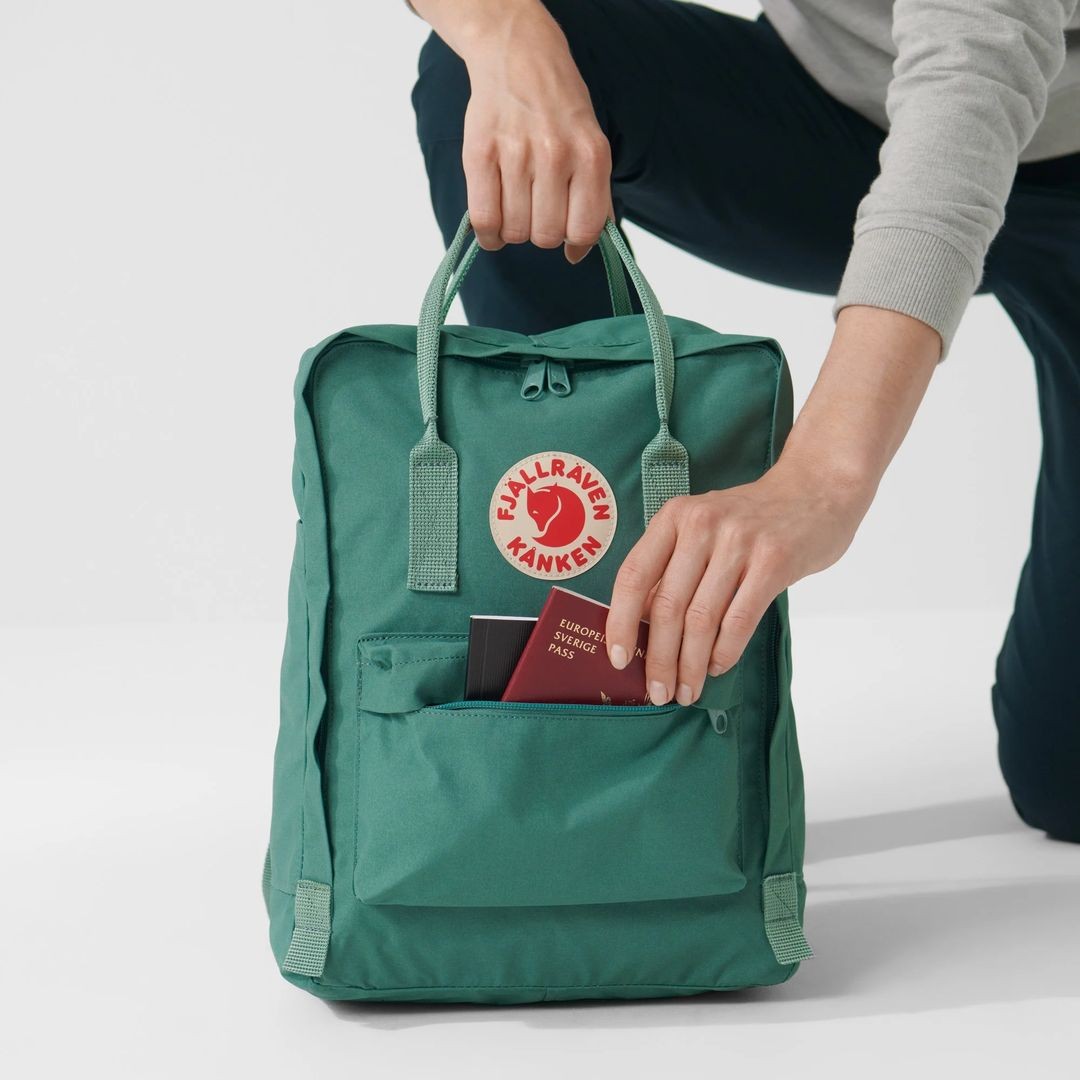 Sac à dos classique Känken de Fjallraven Black