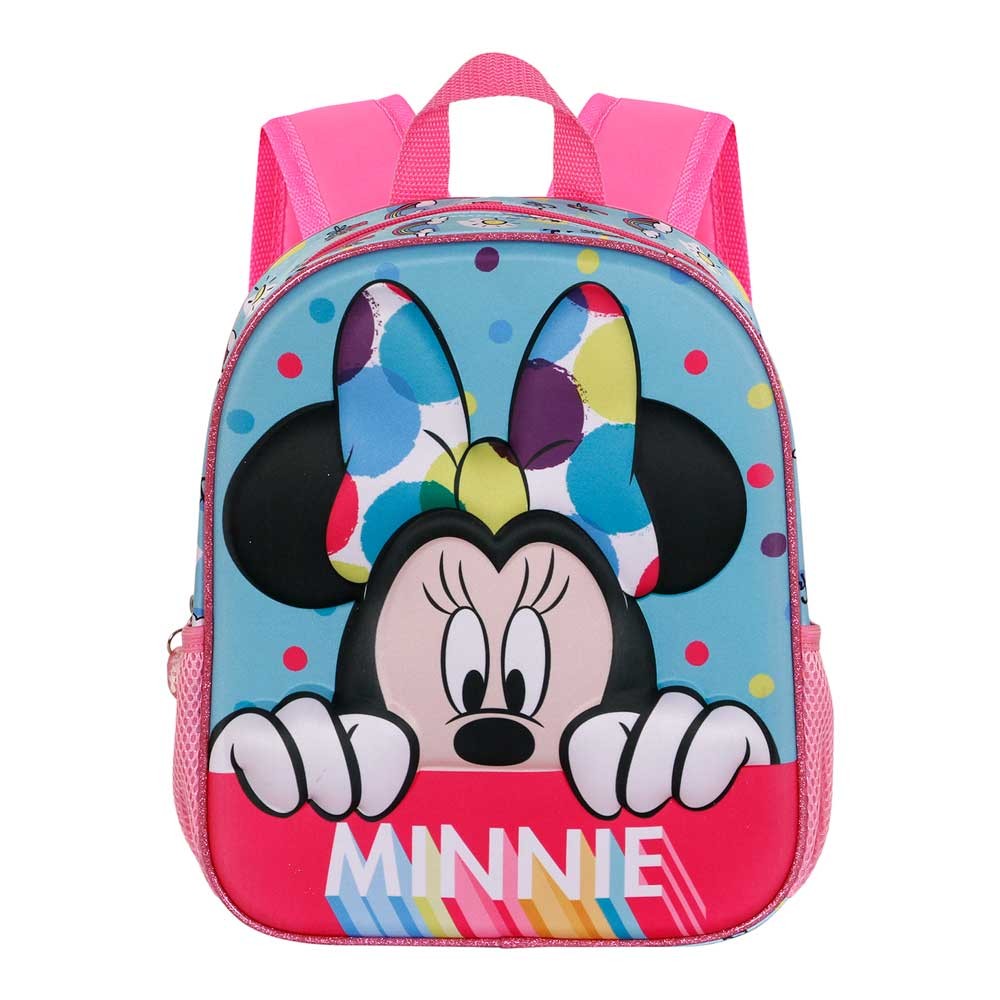 Mały prasujący plecak 3D Minnie Mouse Wishful