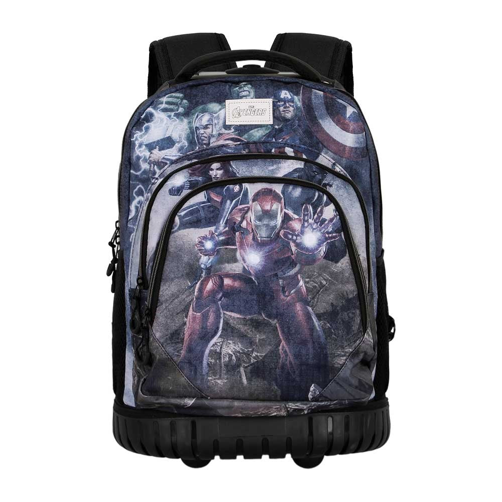 Sac à dos scolaire avec GTS Fan Wheels The Avengers Troupe