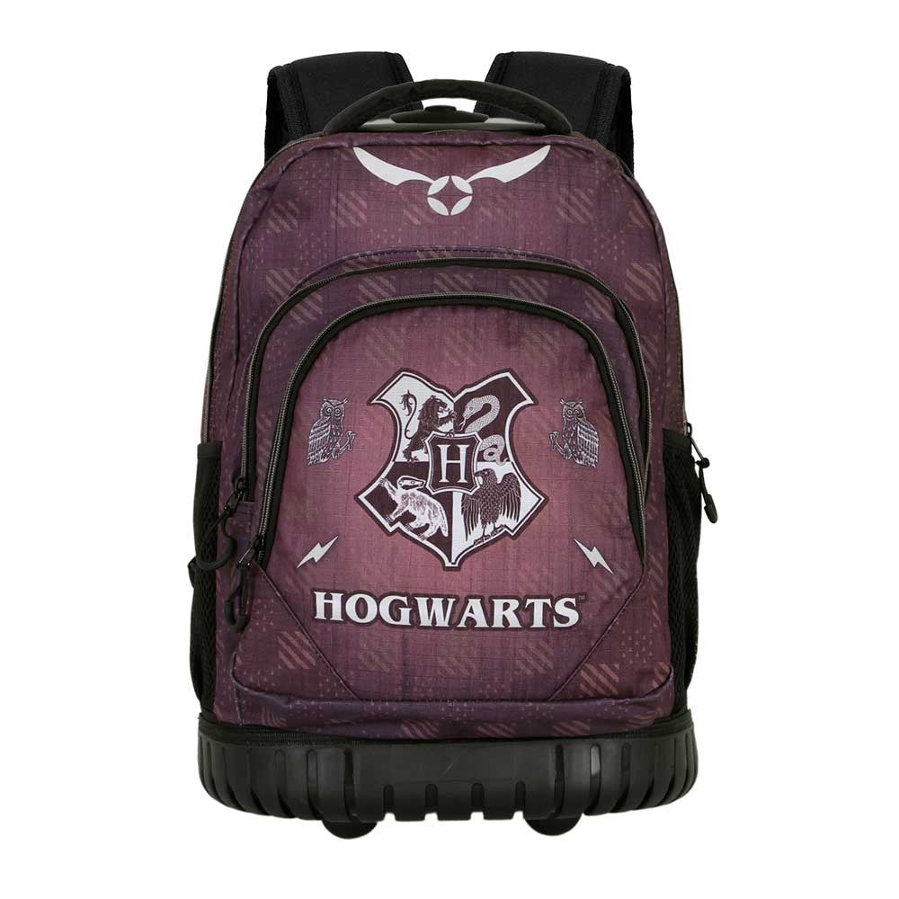 School backpack with GTS wheels Fan Harry Potter Hogwarts