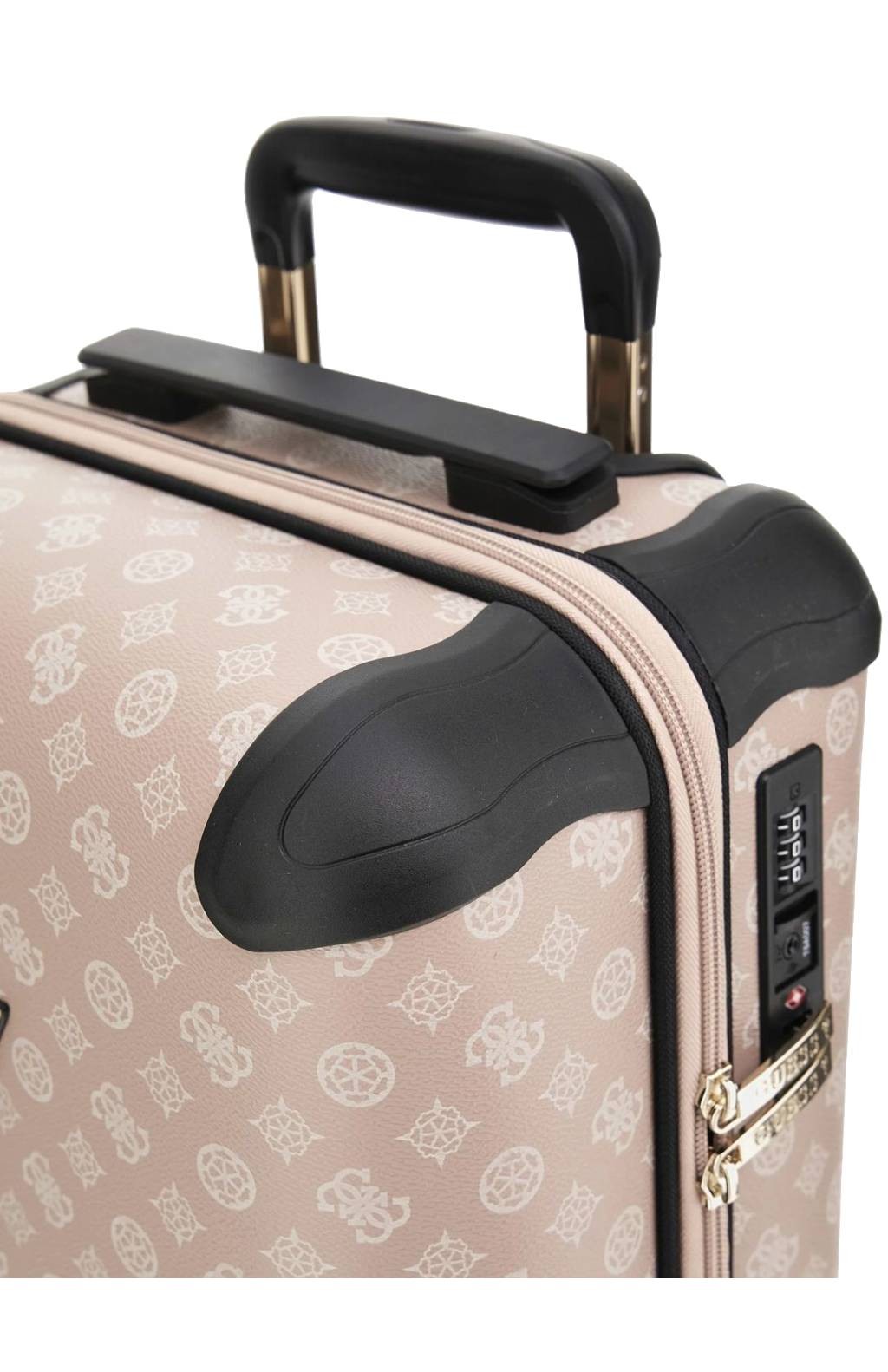 GUESS Wilder Cabin Trolley met 4G Logo en Peony Brown 1