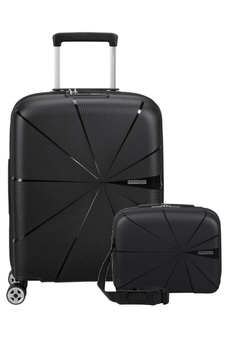 AMERICAN TOURISTER SATZ Kabinenkoffer + Starvibe -Tasche