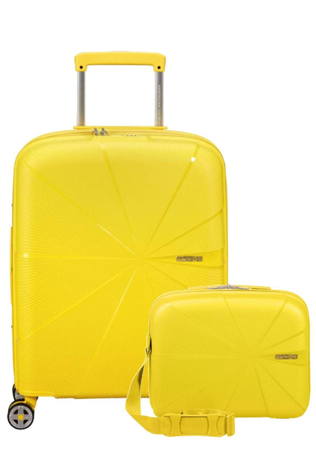 AMERICAN TOURISTER SATZ Kabinenkoffer + Starvibe -Tasche