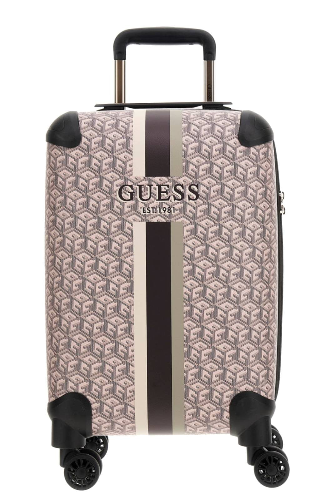 GUESS Black-Beige Wilder 46cm Maleta