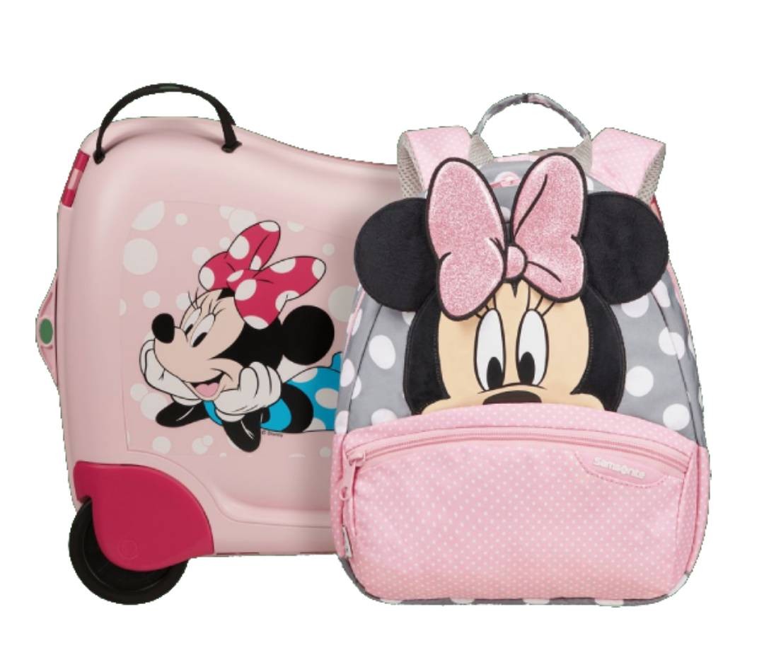 Mala infantil e mochila s - Minnie Glitter-DISNEY de Dream Rider Samsonite