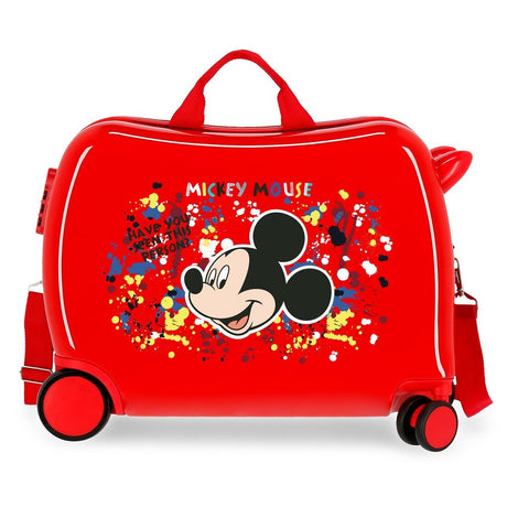 Suitcasse pour enfants 2 roues multidirectionnelles Mickey Color Mayhem