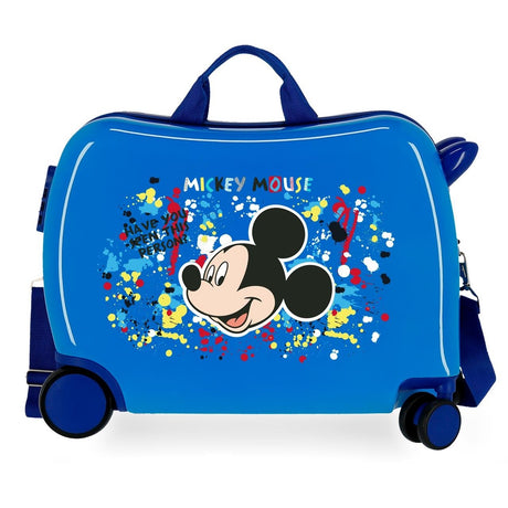 Suitcasse pour enfants 2 roues multidirectionnelles Mickey Color Mayhem