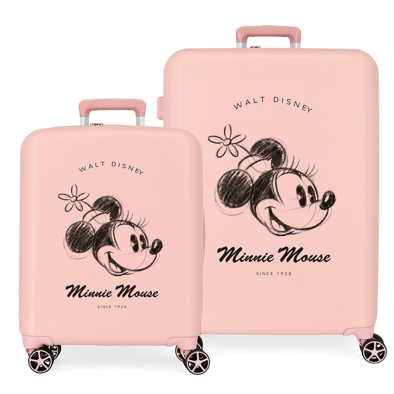 Set van koffers Disney Minnie je bent magie 55 - 70 cm naakt