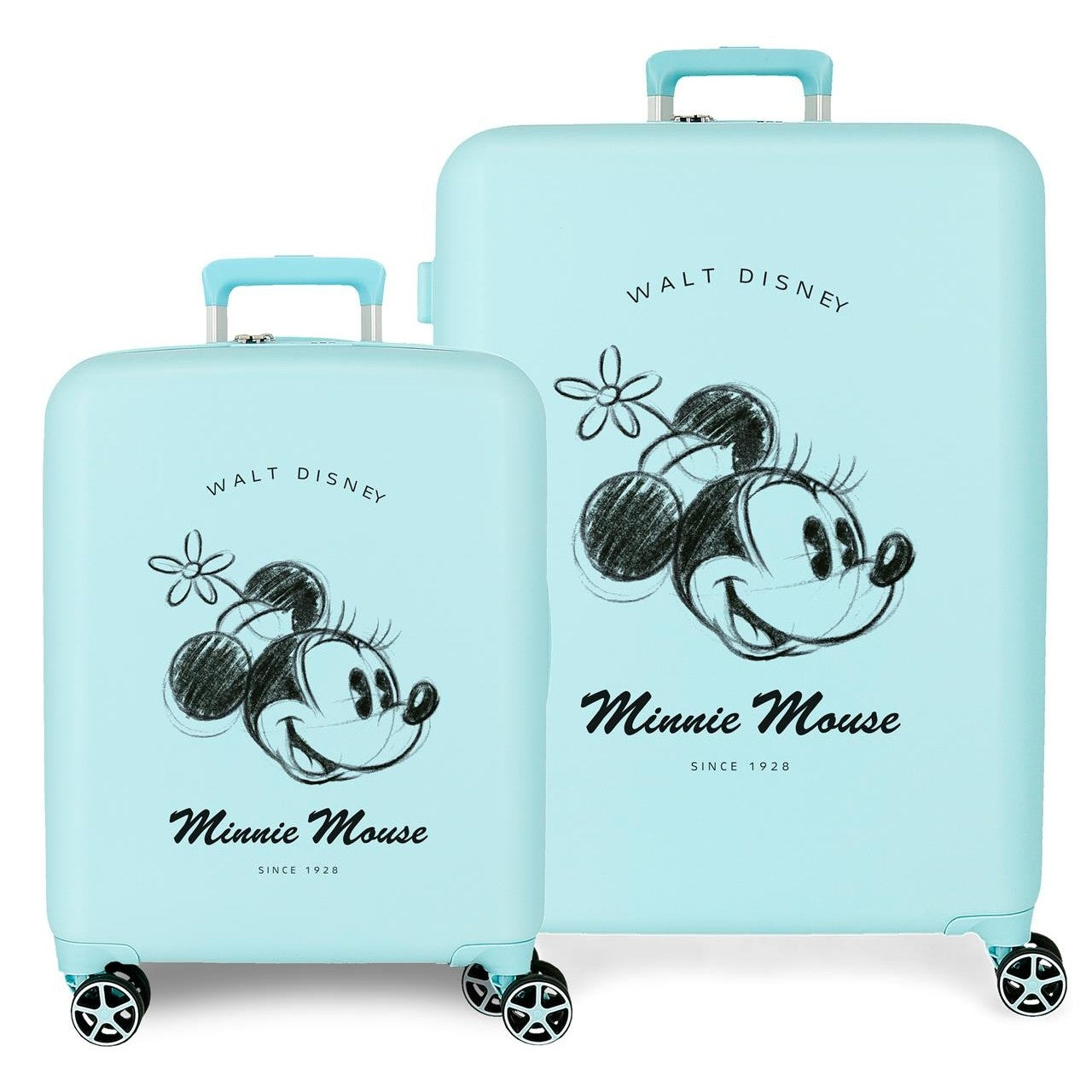 Set van koffers Disney Minnie je bent magie 55 - 70 cm naakt