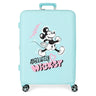 Sztywna środkowa walizka Disney Mickey Friendly 70 cm nago