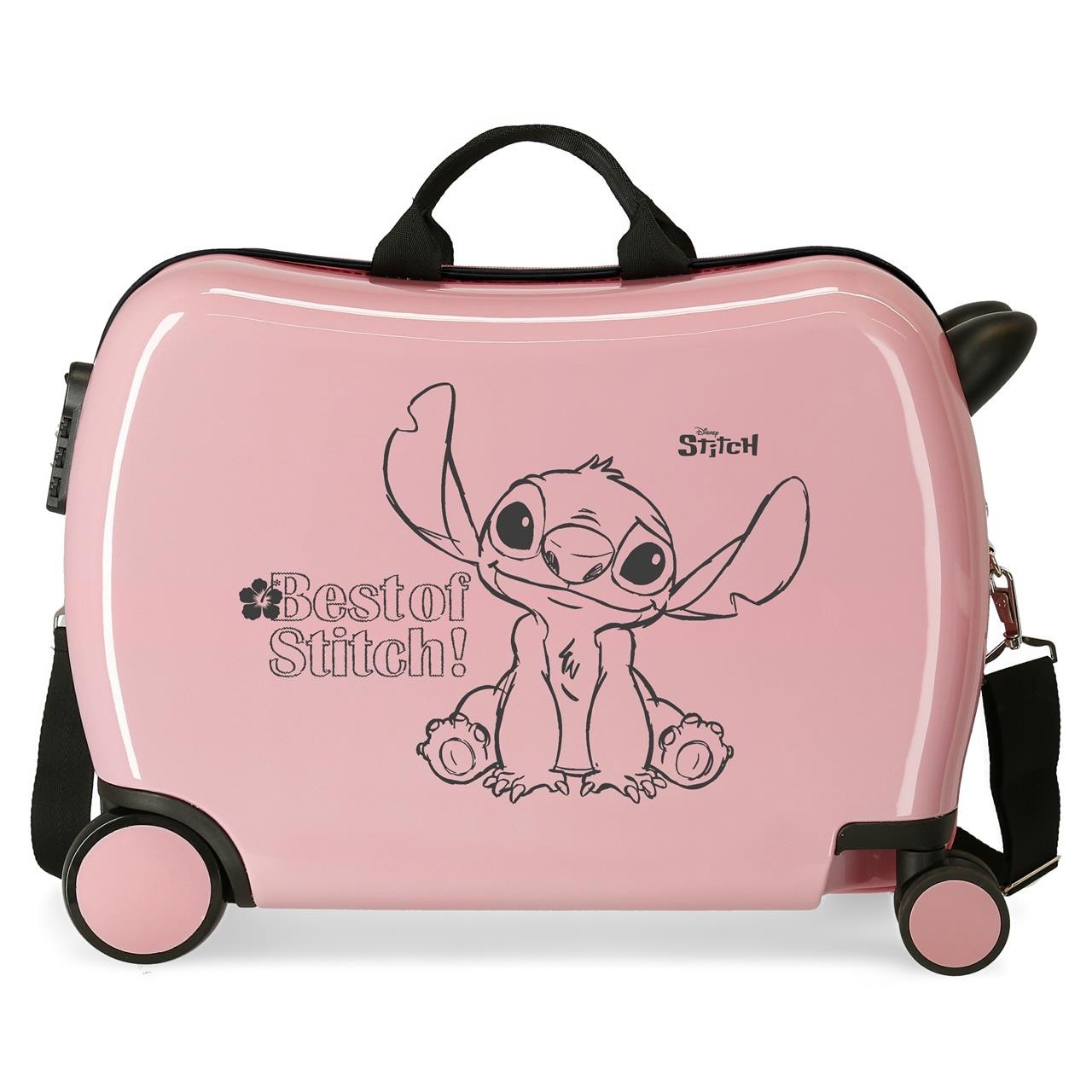 Maleta infantil Best of Stitch 2 ruedas multidireccionales