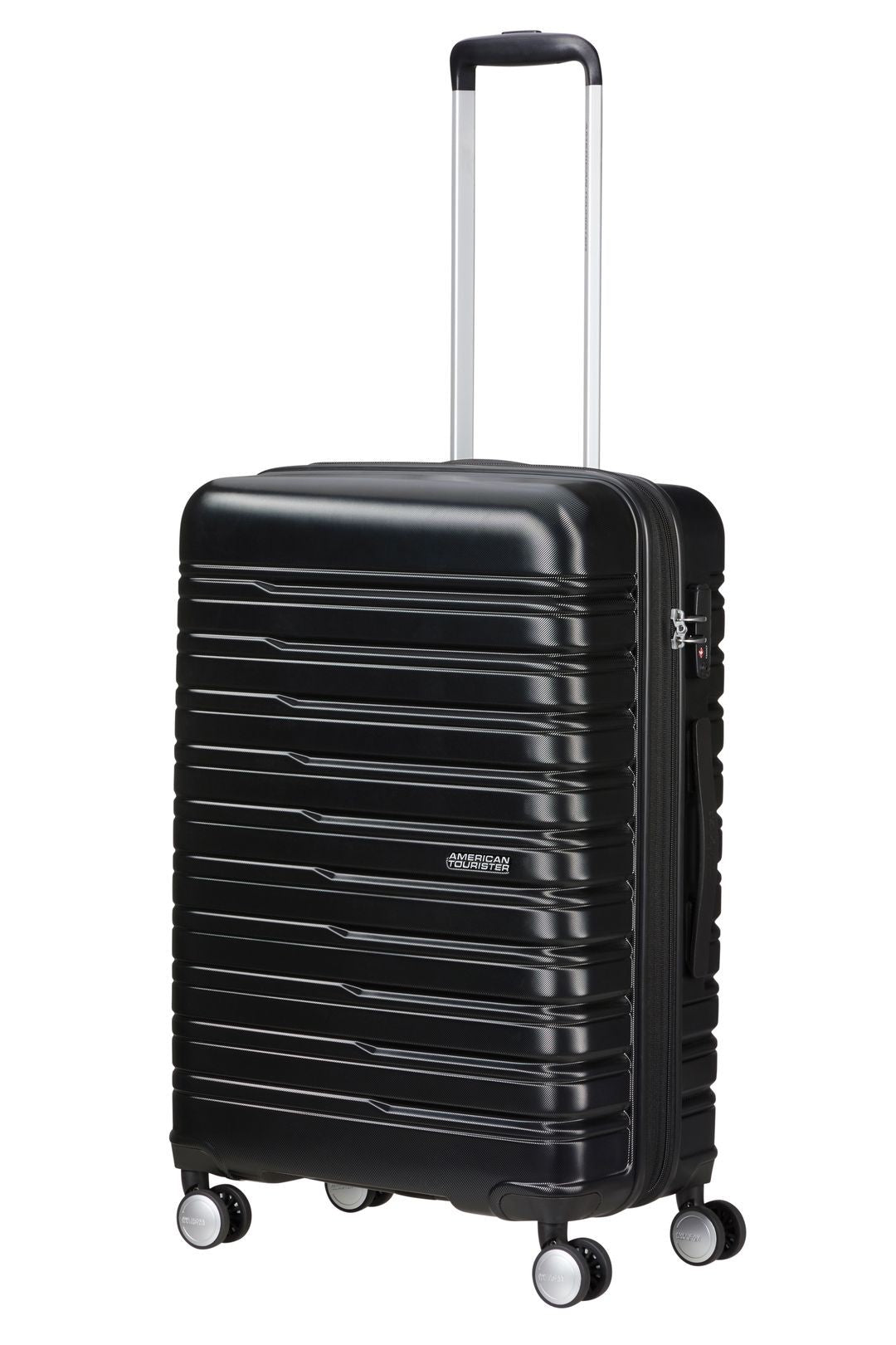 AMERICAN TOURISTER Erweiterbarer mittlerer Koffer 67 cm Blitzlinie