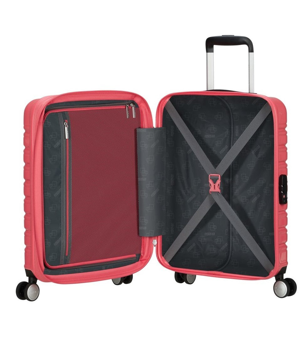 AMERICAN TOURISTER Walizka kabinowa Rozszerzalna linia flashowa Pop55cm