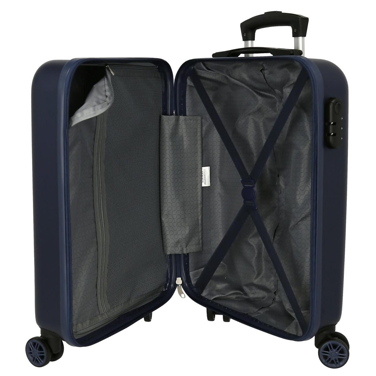 Cabin suitcase Spiderman rigid attack 55 cm navy blue