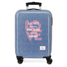 Cabin suitcase Pepe Jeans Noni denim rigid 55 cm