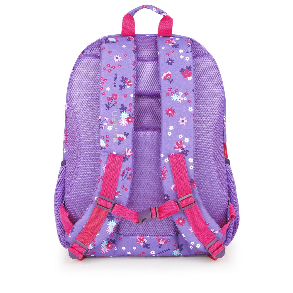 GABOL MOCHILA ESCOLAR 3COMPARTIMENTOS VIOLET