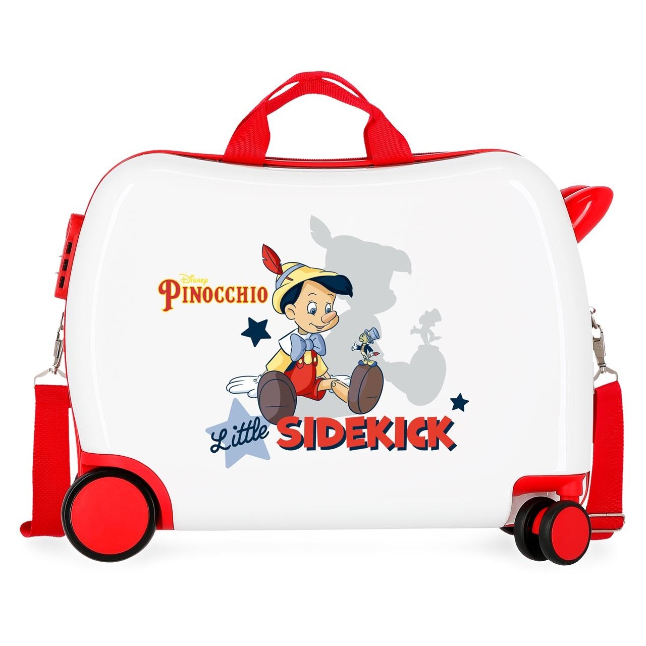 Correpasillos per bambini 2 ruote multidirezionali Pinocchio & Sidekick