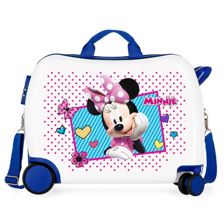 Correpasillos pour enfants 2 roues multidirectionnelles Minnie Joy