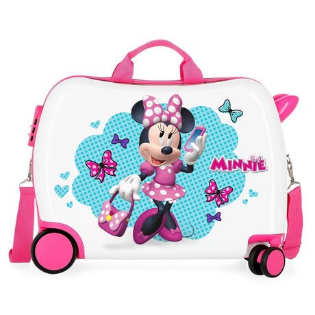 Correpasillos pour enfants 2 roues multidirectionnelles minnie bonne humeur