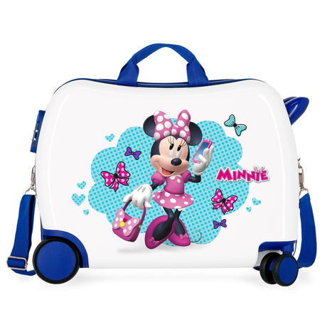 Correpasillos pour enfants 2 roues multidirectionnelles minnie bonne humeur