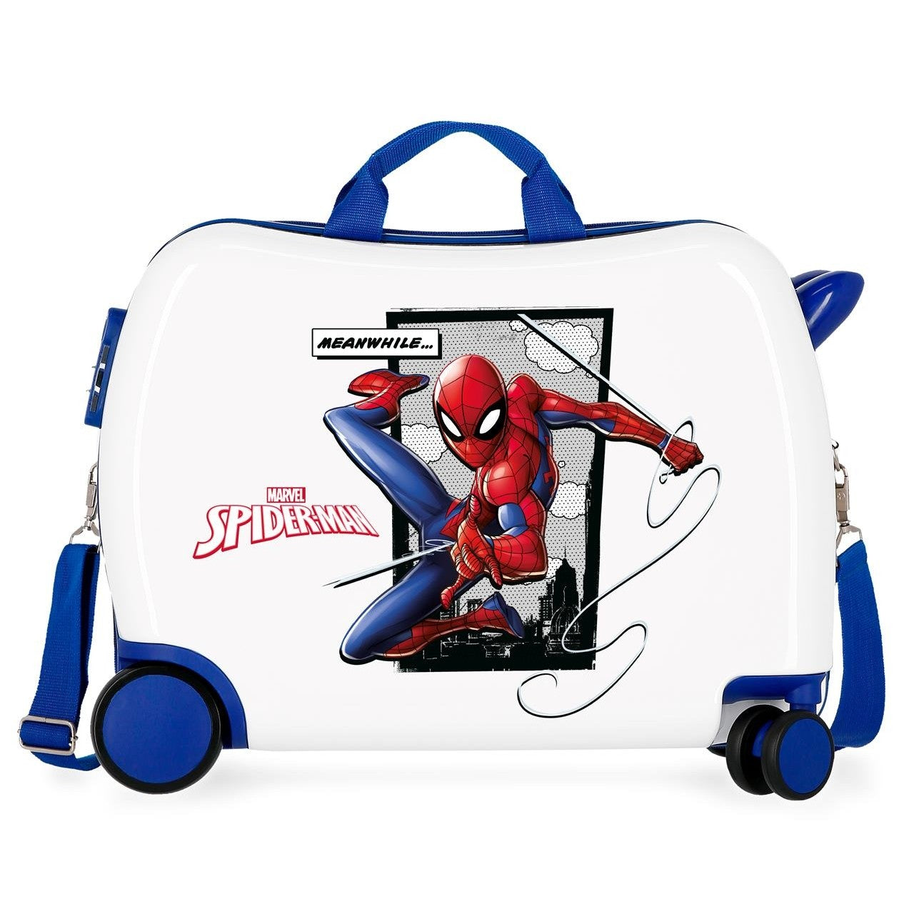 Correpasillos pour enfants 2 roues multidirectionnelles Action Spiderman