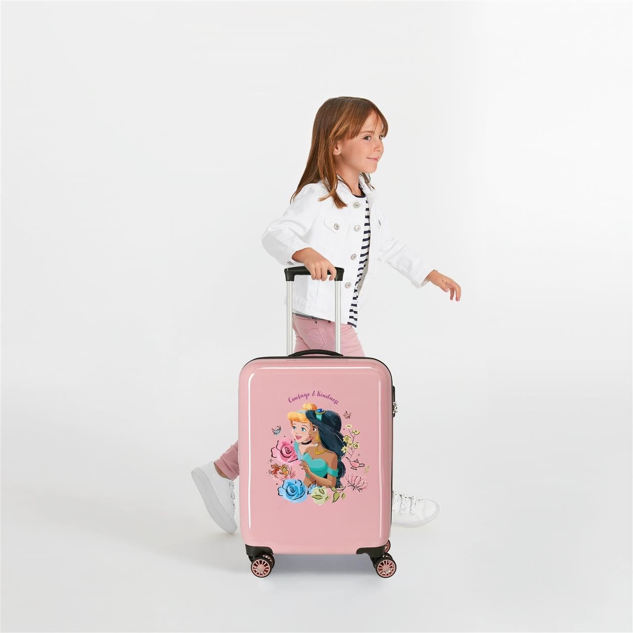 Cabin suitcase Rigid Rigid & Kindness Princesses 55 cm