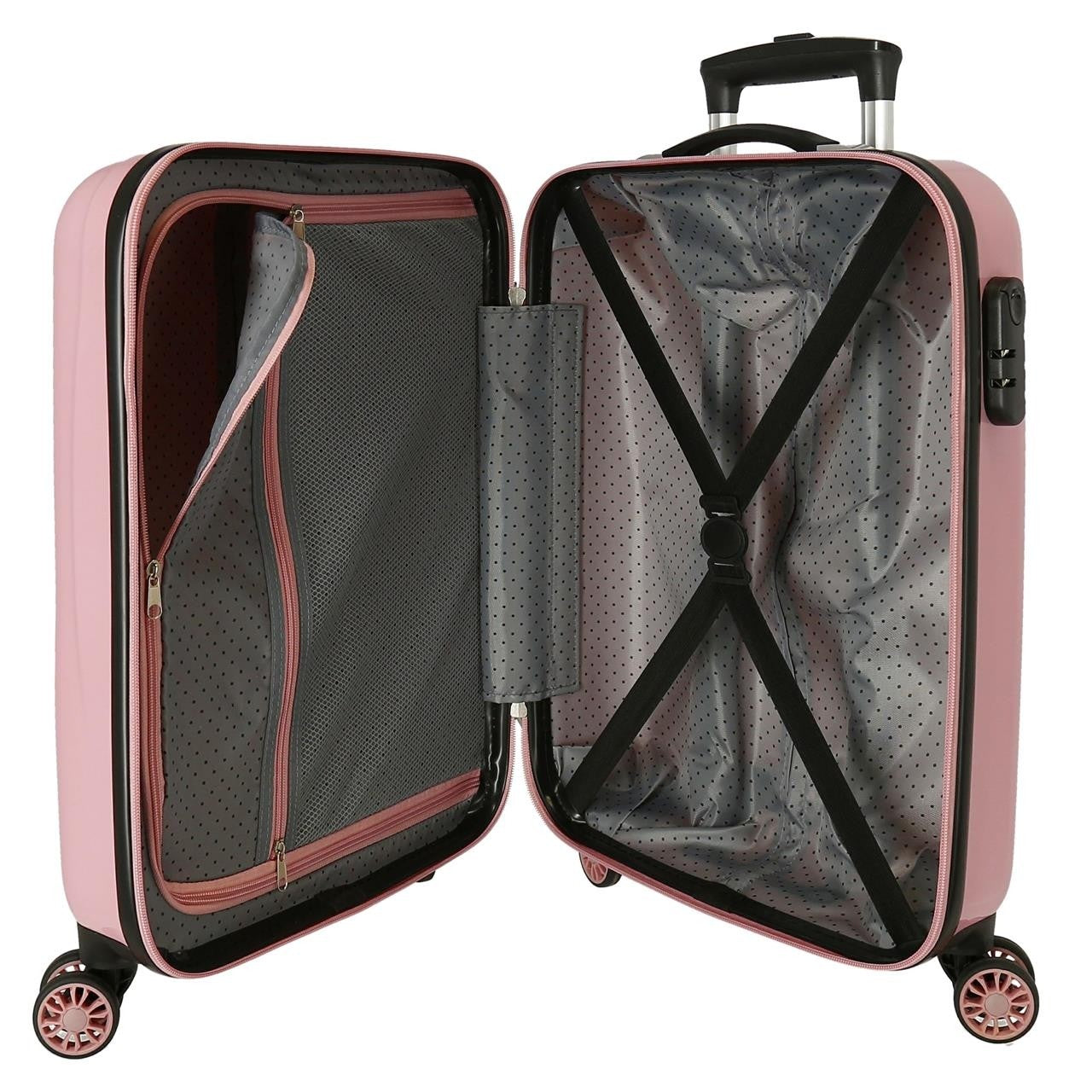 Cabin suitcase Rigid Rigid & Kindness Princesses 55 cm